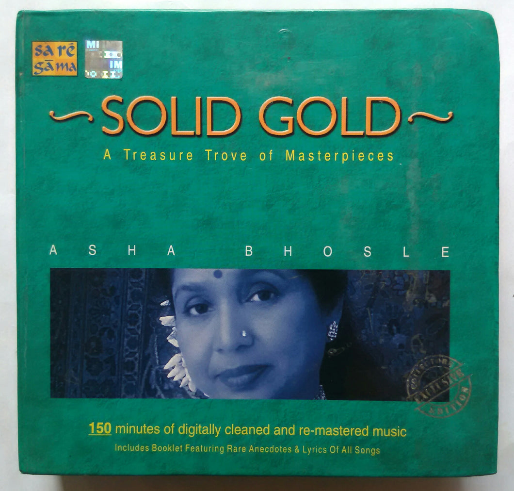 Solid Gold A Treasure Trove Of Masterpieces Asha Bhosle ( 2 CD collection )