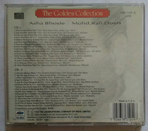 The Golden Collection Asha Bhosle & Mohd . Rafi Duets ( 2 CD )