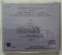 Mandolin Ecstasy By U. Srinivas