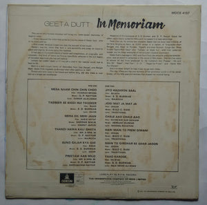 Geeta Dutt - In Memoriam