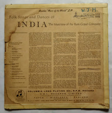 Folk Songs and Dances Of India