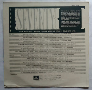 Motion Picture Music Of India Film Hits 1970