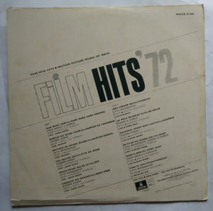 Film Hits ' 72 - Motion Picture Music Of India