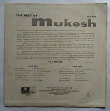 The Best of Mukesh " Hindi Film Songs "