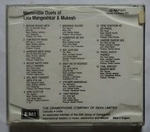Memorable Duets Of Lata Mangeshkar & Mukesh