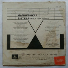 Mangeshkar Sisters Hindi Film Songs