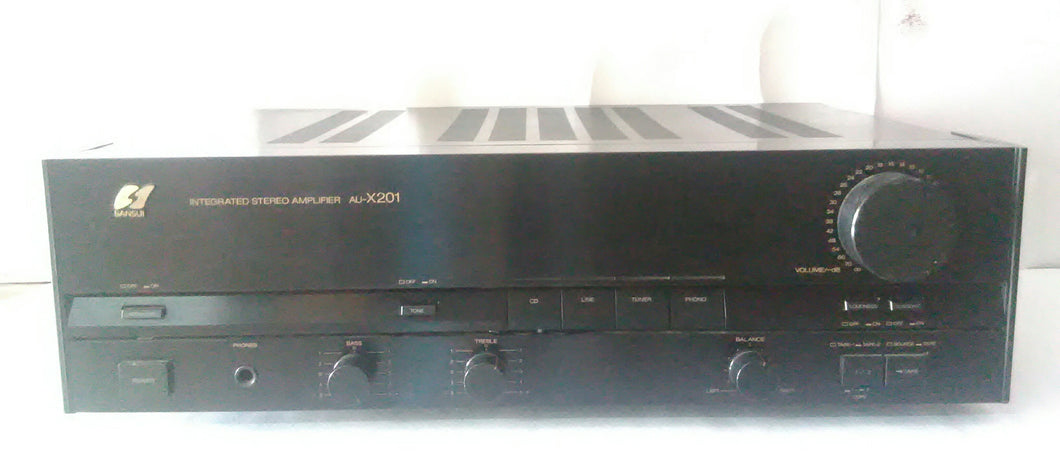 Sansuj : Integrated Stereo Amplifier =AU - X201