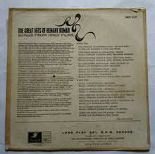 The Great Hits Of Hemant Kumar ( Songs From Hindi Films )