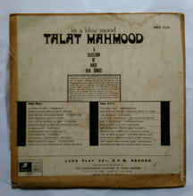 In A Blue Mood ( Talat Mahmood )
