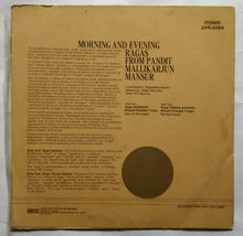 Morning And Evening Ragas From Pandit Mallikarjun Mansur