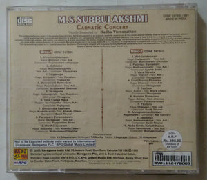 M. S. Subbulakshmi - Carnatic.Concert 2 CD Pack