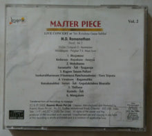 Master Piece ( Live Concert At ' Sri Krishna Gana Sabha ' - 1970 ) M. D. Ramanathan