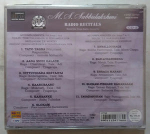 M. S. Subbulakshmi ( Radio Recitals Disc 2 )