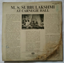 M. S. Subbulakshmi ( At Carnegie Hall Vol - 1, 2 & 3 )