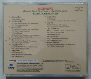 Melody Waves ( Popular Tamil Film Tunes On Saxophone ) Kadri Gopalnath