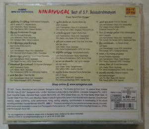 Ninaiyugal - Best Of S. P. Balasubramaniam From Tamil Film Songs