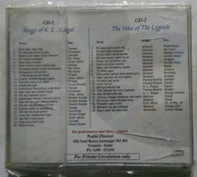 Voices Of The Legends ( K. L. Saigal & Mukesh ) Praful Zhaveri - Disc 1&2