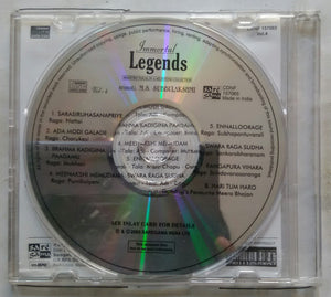 Immortal Legends Maestro Vocal In A Milestone Collection Srimati. M. S. Subbulakshmi Vol-4