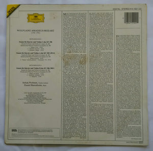Wolfhang Amadens Mozart ( 1756 - 1791 ) Sonatas For Plano & Violin K . 296-305-306