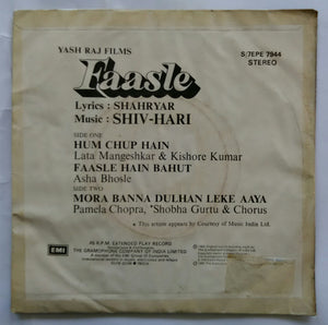 Faasle ( EP 45 RPM )