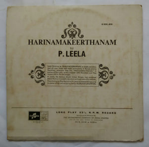 Harinamakeerthanam By P. Leela