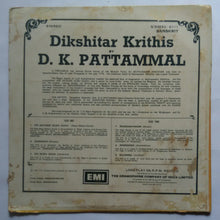Dikshitar Krithis By D. K. Pattammal