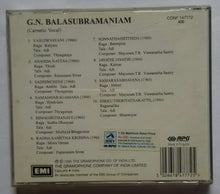 G. N. Balasubramaniam ( Carnatic Vocal )