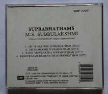Suprabhathams - M. S. Subbulakshmi
