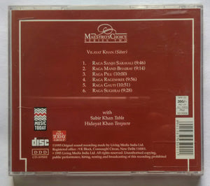 Maestro's Choice - Vilayat Khan " Sitar " Series 2
