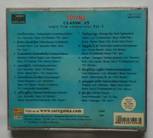 Vintage Classics 25 " Best Songs Of 1976 to 2001 " Tamil Film Collections Vol :3