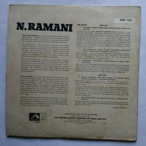 N. Ramani - Flute ( LP, 33/ RPM EASD 1333 )