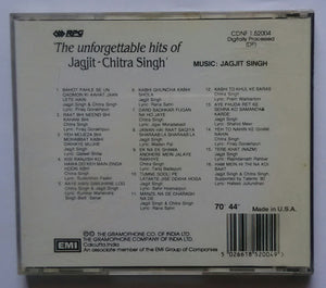 The Unforgettable Hits Of Jagjit Singh & Chitra Singh