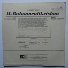 M. Balamuralikishna - Carnatic Songs