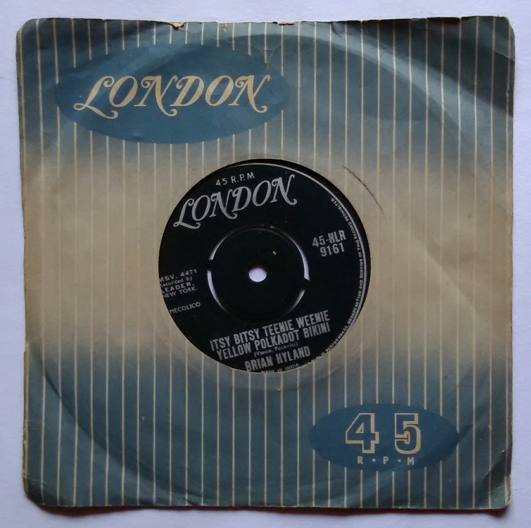 Brian Hyland - Itsy Bitsy Teenie Weenie , Yellow Polkadon Bikini 
