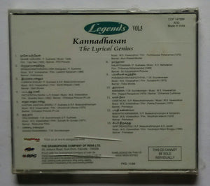 Legends - Kannadhasan " The Lyrical Genius " Vol : 5