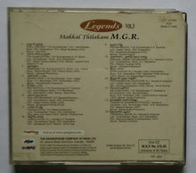 Legends - Makkal Thilakam M. G. R. Tamil Films Hits Songs " Vol : 5