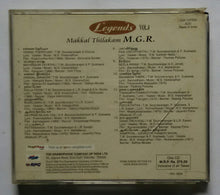 Legends - Makkal Thilakam M. G. R. Tamil Films Hit s Songs " Vol : 4