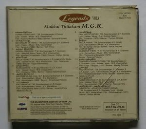 Legends - Makkal Thilakam M. G. R. Tamil Films Hit s Songs " Vol : 4