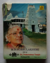 M. S. Subbulakshmi Live at Sri Venkateswara Temple Pittsburgh USA " ,Vol : 1&2