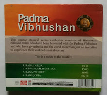 Padma Vibhushan - Amjad Ali Khan