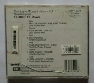 Glories Of Dawn - Moming To Midnight Ragas " Classical Instrumental " Vol :1
