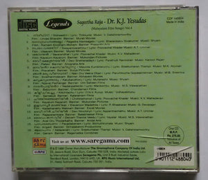Legends Sageetha Raja - Dr. K. J. Yesudas ( Malayalam Film Songs ) Vol :4