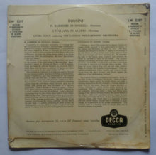 Rossini " Georg Solti " The London Philharmonic orchestra " ( Mini LP , 33/ RPM )