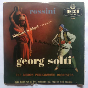Rossini " Georg Solti " The London Philharmonic orchestra " ( Mini LP , 33/ RPM )