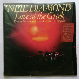 Neil Diamond " Love at the Greek " Recorded Live at the Greek Theatre , Los Angeles ( LP 1&2 ) .