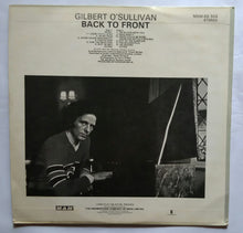 Gilbert O'Sullivan - Back To Front