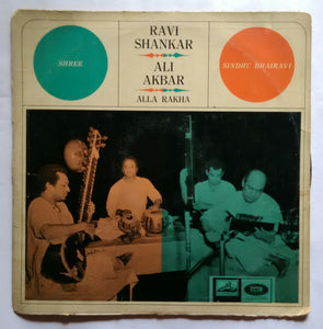 Ravi Shankar ( Sitar ) & Ali Akbar ( Sarod ) Tabla Accompaniment Alla Rakha