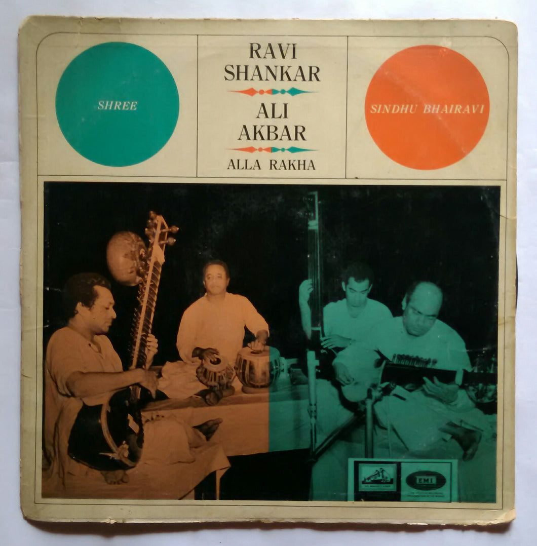 Ravi Shankar ( Sitar ) & Ali Akbar ( Sarod ) Tabla Accompaniment Alla Rakha