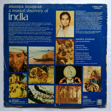 Ananda Shankar - A Musical Discovery Of India ( LP , 45 RPM )
