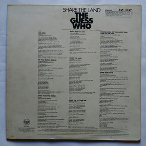 The Guess Who " Share The Land "